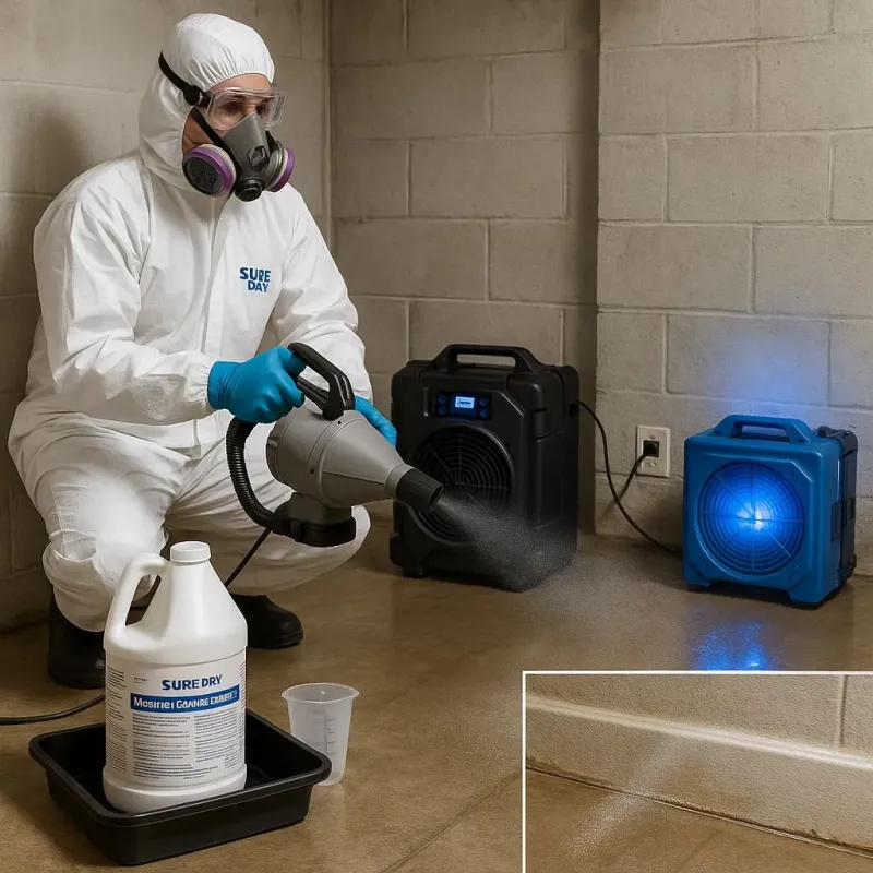 Sanitization and Odor Removal process in Longview, WA