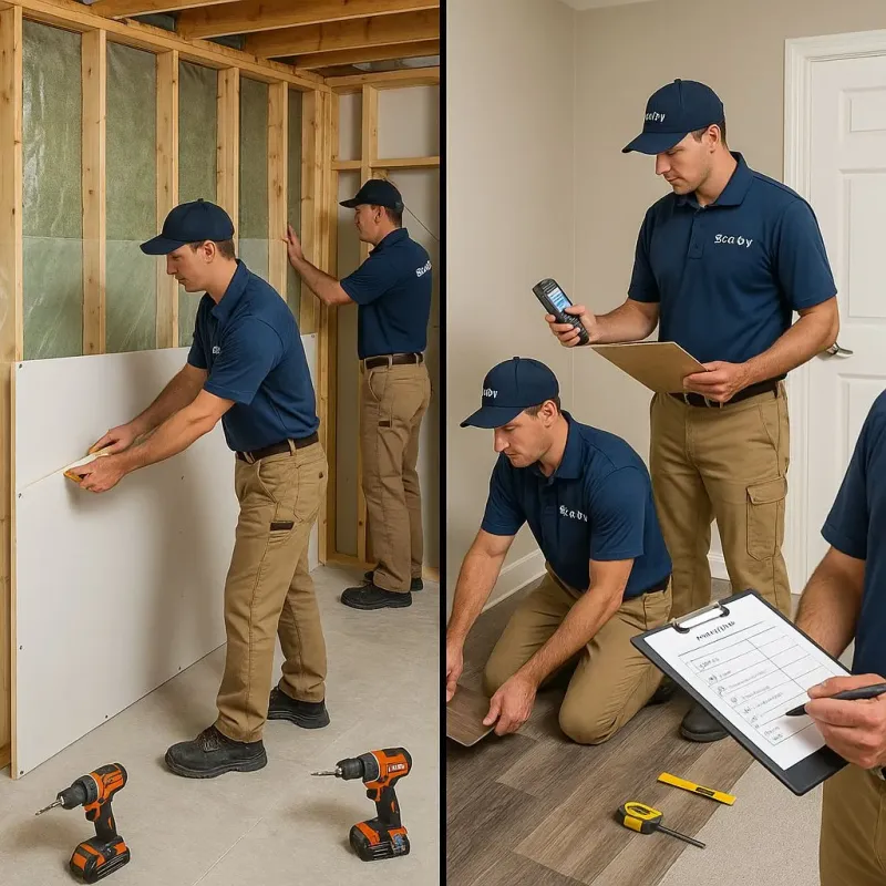 Repairs and Reconstruction process in Longview, WA